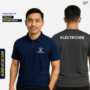 electrician microfiber short sleeve shirt